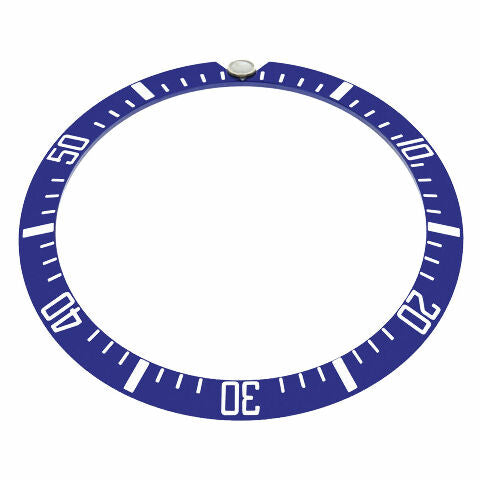 MILITARY SUBMARINER BEZEL INSERT FOR ROLEX PLASTIC BLUE 1680, 5512, 5513, 5517