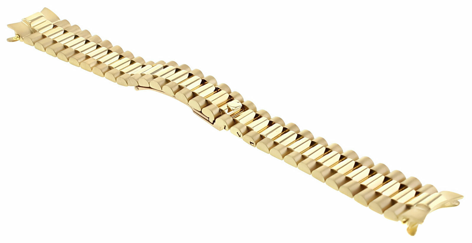 18K YELLOW GOLD PRESIDENT WATCH BAND FOR ROLEX 68158, 68248, 68278, 78158, 78278