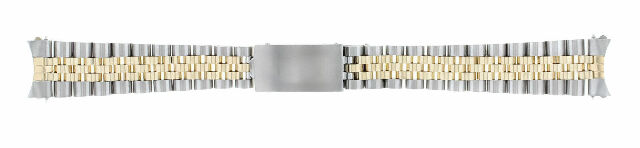 17MM MIDSIZE 18K/SS TWO TONE JUBILEE WATCH BAND FOR ROLEX 31MM DATEJUST