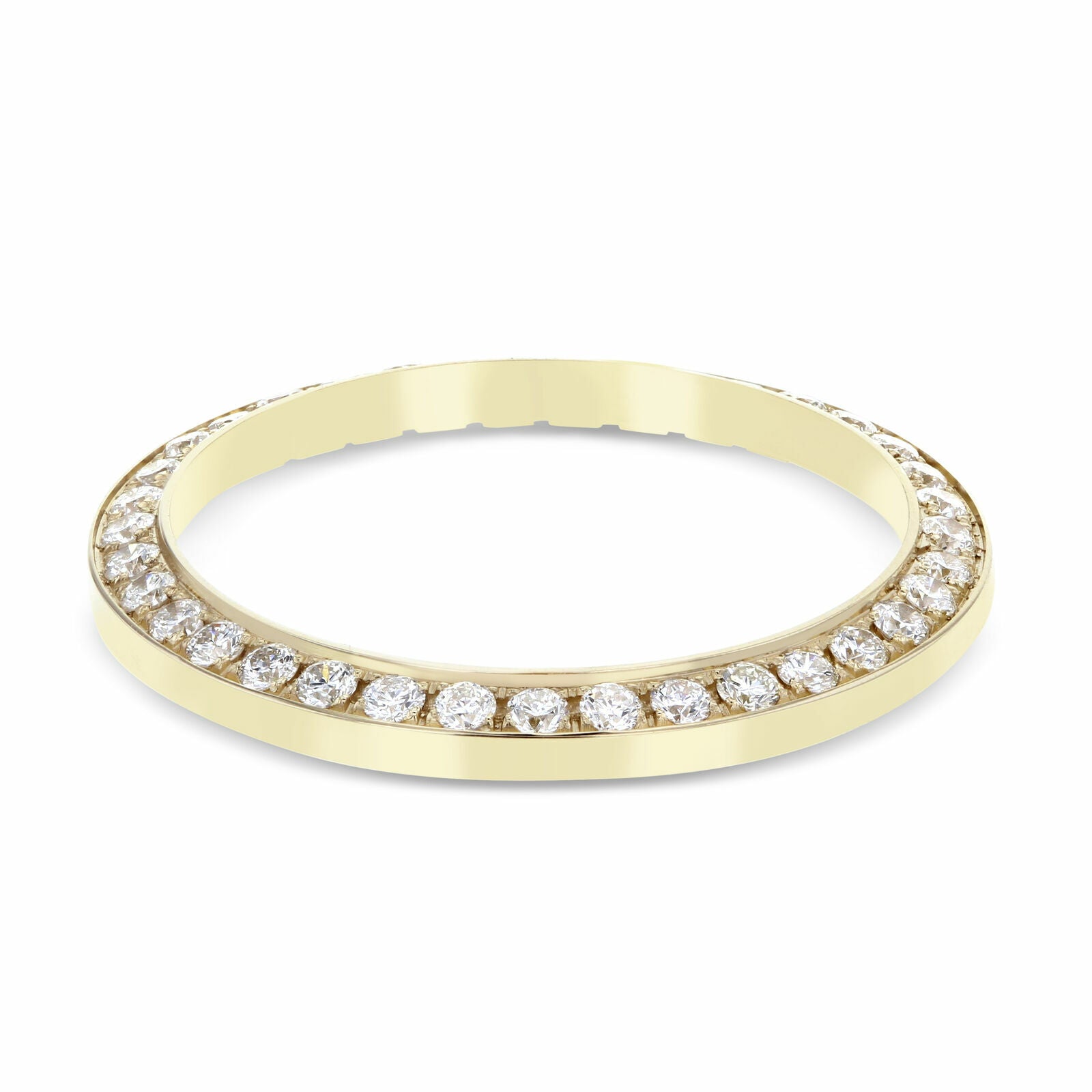 .70CT BEAD PAVE NATURAL DIAMOND BEZEL FOR ROLEX NO DATE WATCH 67197 67198 76188