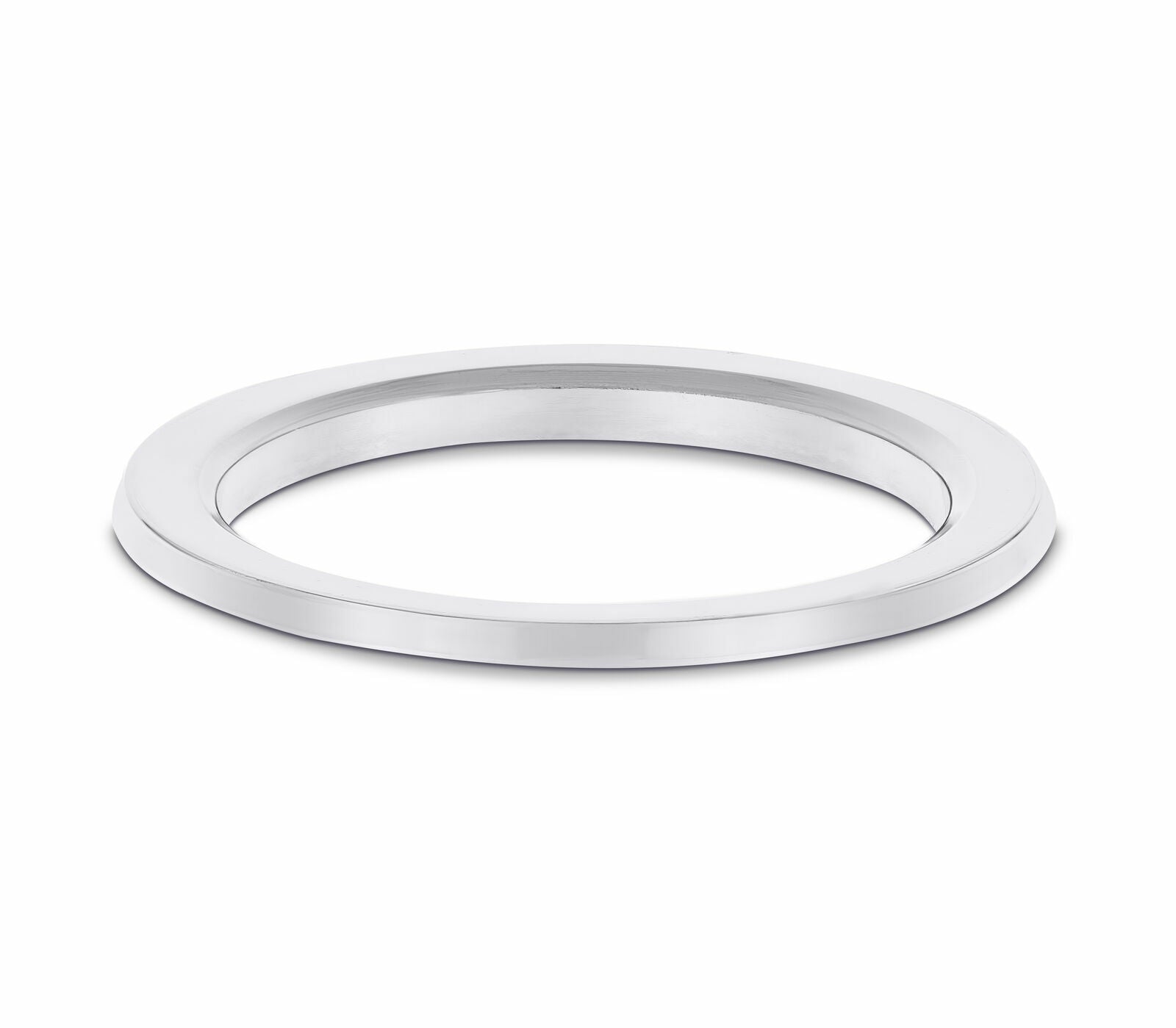 1.50CT CHANNEL 14K WHITE GOLD NATURAL DIAMOND BEZEL FOR ROLEX 69174 69190 69240