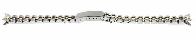 13MM LADIES 18K/SS TWO TONE JUBILEE REPLACEMENT WATCH BAND STRAP FOR 26MM DJ