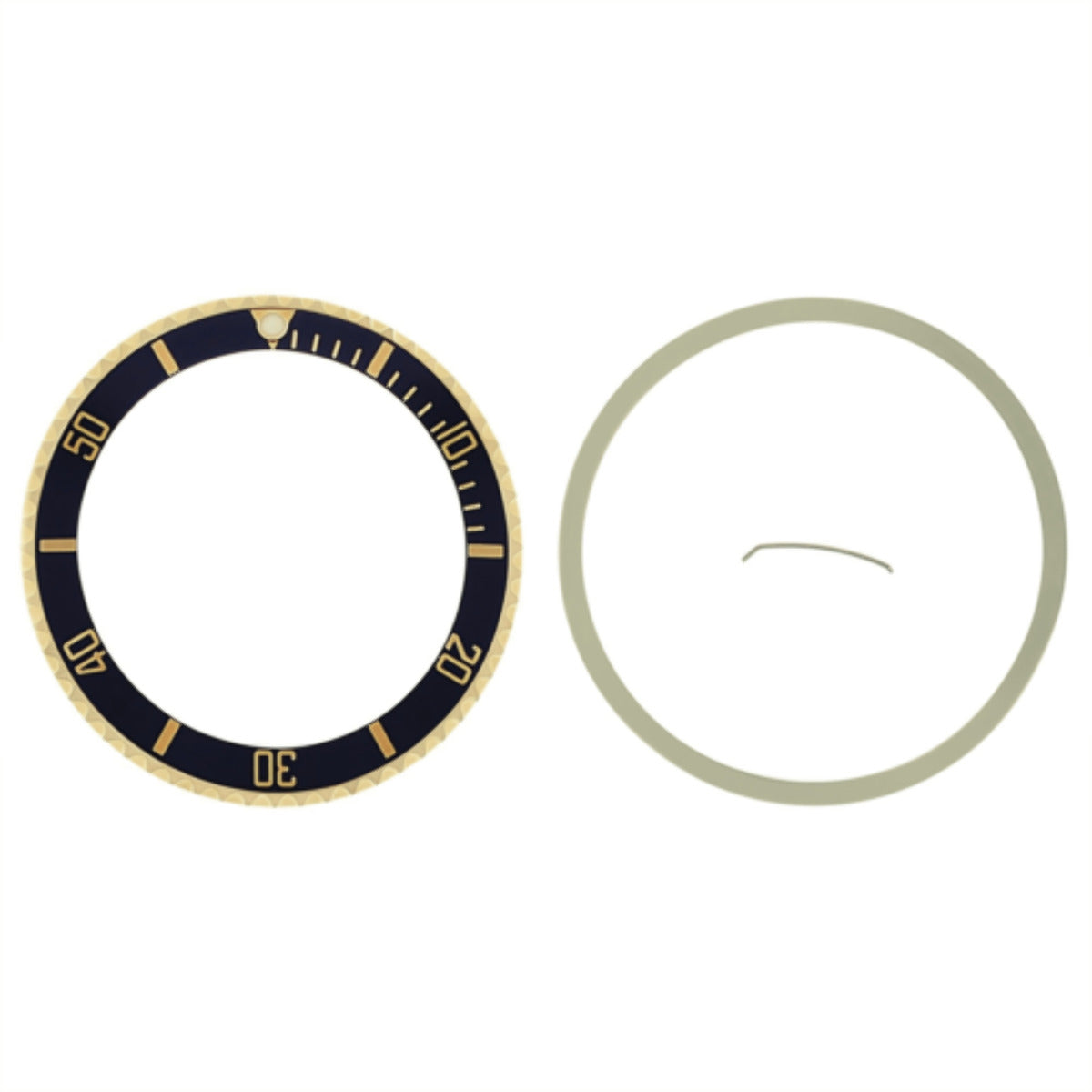 BEZEL, INSERT & SPRINGS KIT FOR ROLEX SUBMARINER 16613, 16618, 16803, 16808
