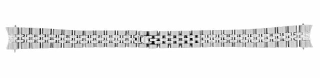 LADIES STAINLESS JUBILEE WATCH BAND FOR ROLEX DATEJUST 13MM ENDS W/ HIDDEN CLASP