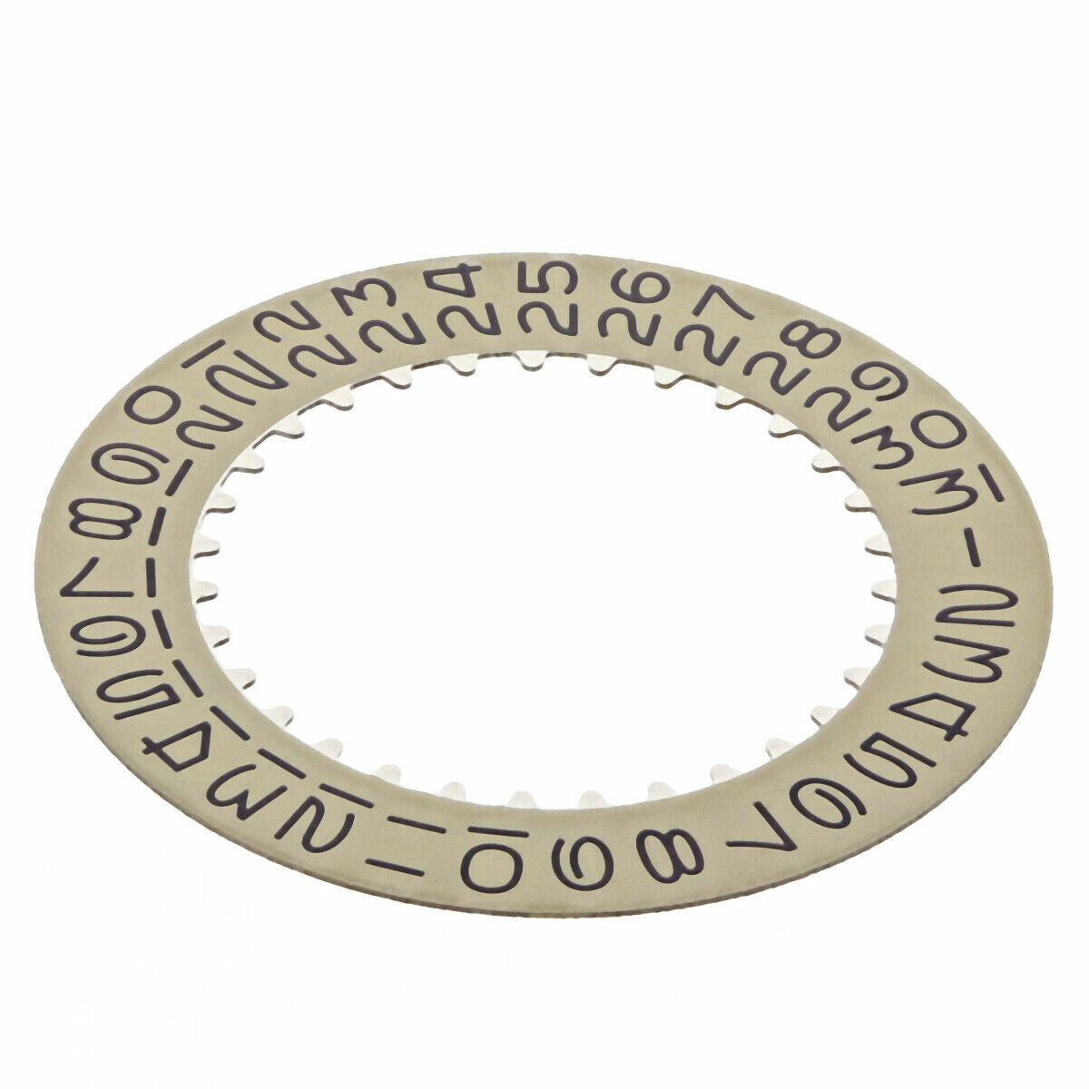 DATE DISC FOR ROOLEX 1530-1570 MOVEMENT CHAMPAGNE YELLOW WATCH PART