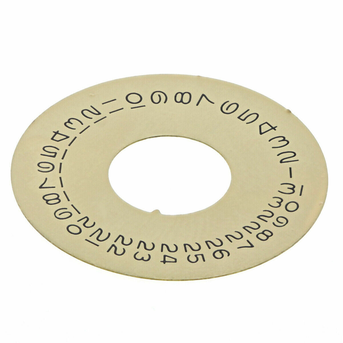 DATE DISC FOR ROLEX PRESIDENT 1565 MOVEMENT CHAMPAGNE YELLOW WATCH PART