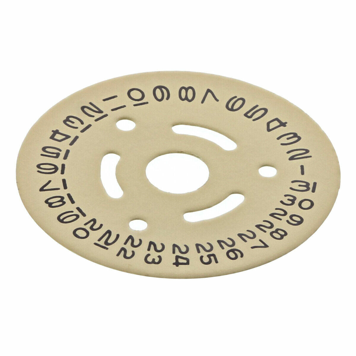 DATE DISC FOR ROLEX 2030-2035 MOVEMENT CHAMPAGNE YELLOW WATCH PART