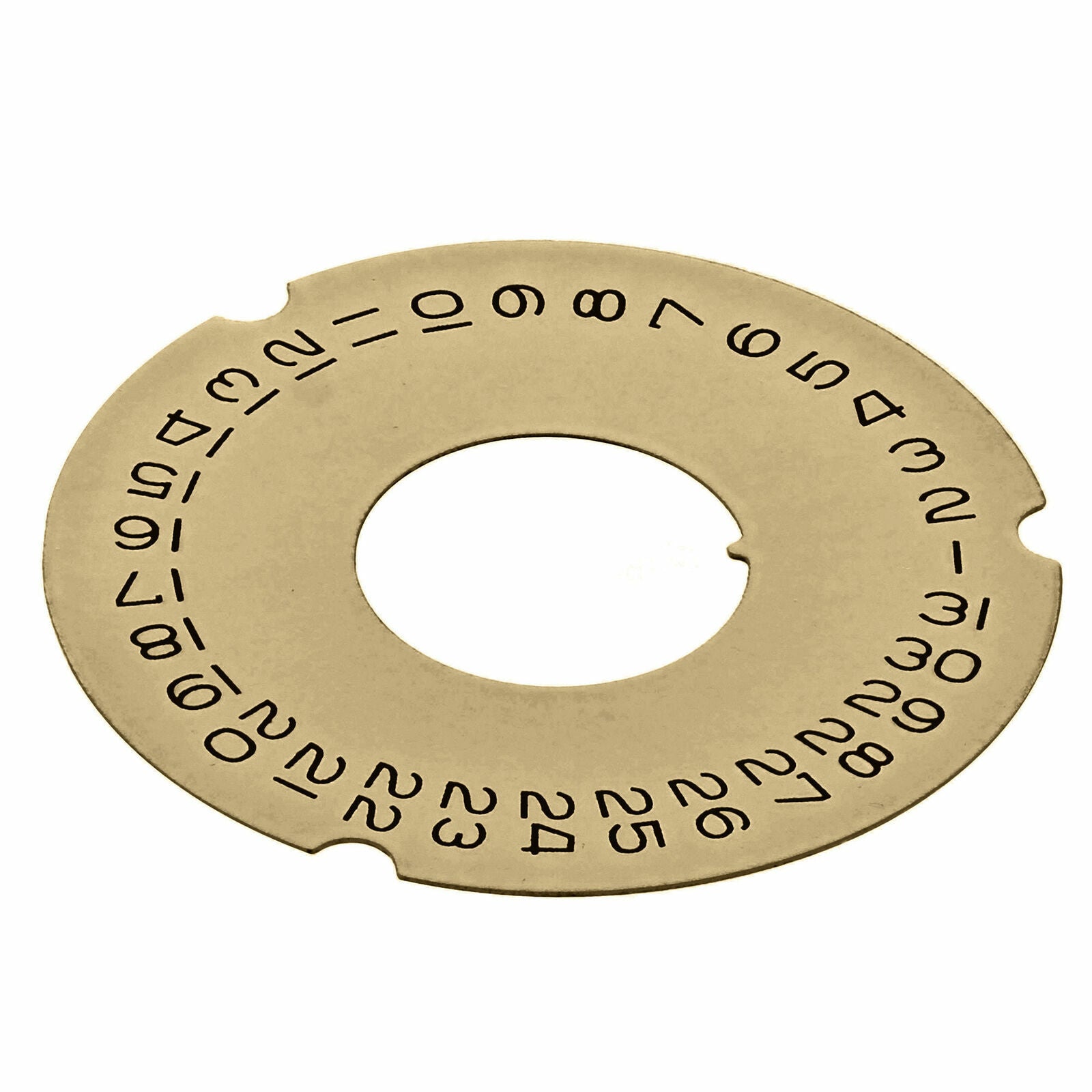 DATE DISC FOR ROLEX PRESIDENT 3055 MOVEMENT CHAMPAGNE YELLOW COLOR