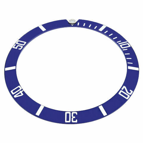 REPLACEMENT BEZEL INSERT FOR ROLEX SEADWELLER 16600, 16660 SAPPHIRE BLUE
