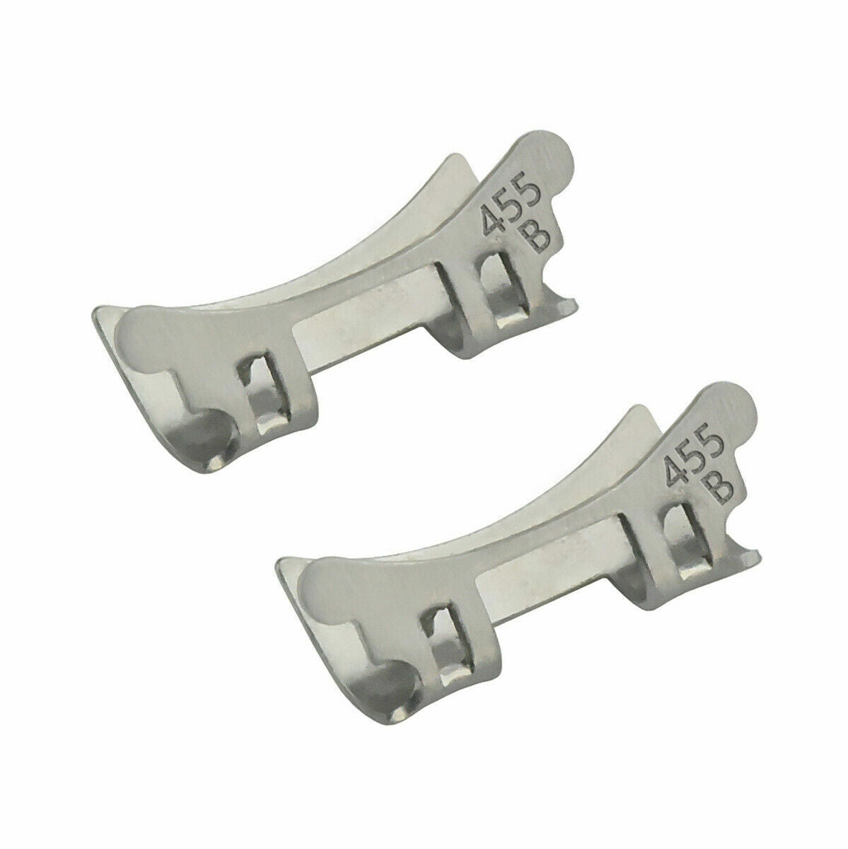 2PC - 13MM END PIECE CAPS FOR ROLEX OYSTER WATCH BAND 6700 6917 6919 69174