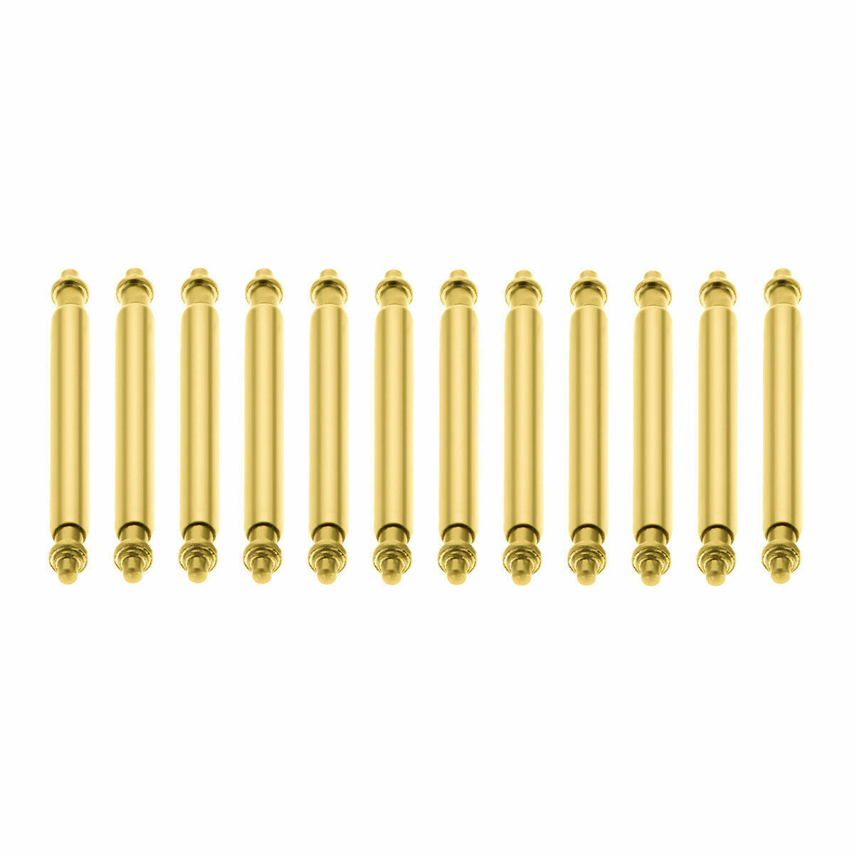 12 PCS GOLD SPRING BAR PIN FOR ROLEX GMT-MASTER WATCH BAND STRAP