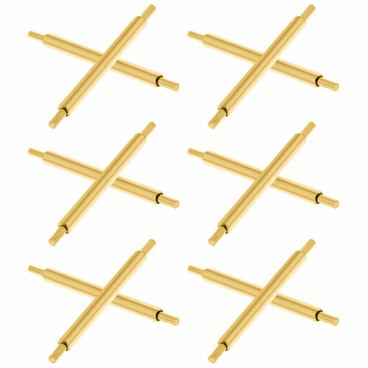 12PCS 20MM SUBMARINER & GMT SPRING BARS FOR ROLEX 20MM GOLD PLATED