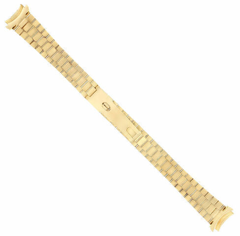 13MM 18K YELLOW GOLD PRESIDENT WATCH BAND FOR ROLEX 26MM PRESIDENT ALL BARK