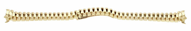 13MM 18KY PRESIDENT WATCH BAND FOR ROLEX 69068, 69078, 69088, 69128, 69138, 6915