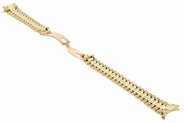 13MM 18KY PRESIDENT WATCH BAND FOR ROLEX 69068, 69078, 69088, 69128, 69138, 6915