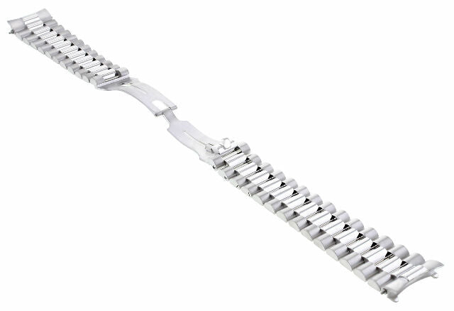 20MM 18K WHITE GOLD PRESIDENT WATCH BAND FOR DAY-DATE PRESIDENT ALL SOLID LINKS