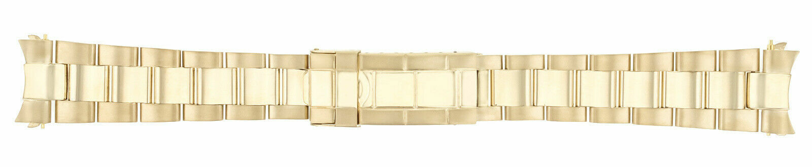 18K YELLOW GOLD OYSTER WATCH BAND FOR ROLEX GMT MASTER 2 1671, 1676, 16718