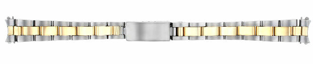 13MM LADIES 14K/SS OYSTER WATCH BAND FOR ROLEX 69163, 69173, 79163, 79173, 79193