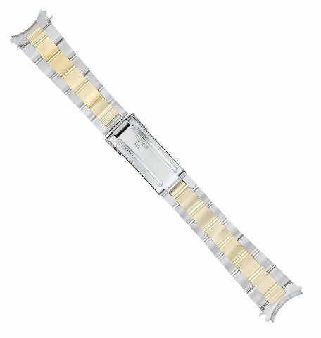 MENS 18K/SS TWO TONE WATCH BAND STRAP FOR ROLEX SUBMARINER 16613, 16803, 16623