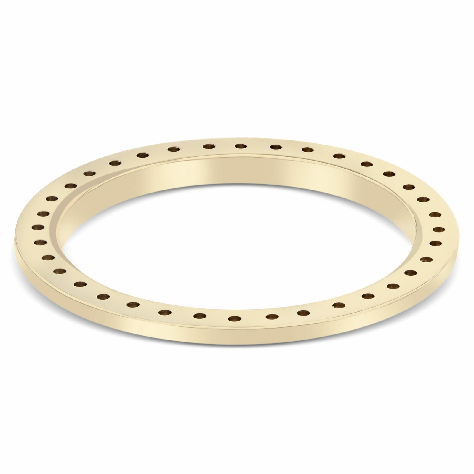 MIDSIZE GOLD 1.50CT BEAD NATURAL DIAMOND BEZEL 14K FOR ROLEX 78273 68158 68248