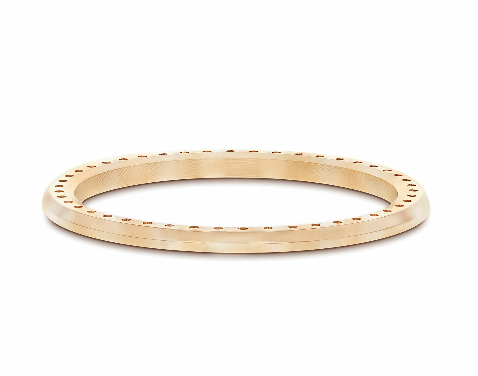 1.50CT PAVE BEAD NATURAL DIAMOND BEZEL ROSE GOLD ROLEX DATEJUST 116201 116231