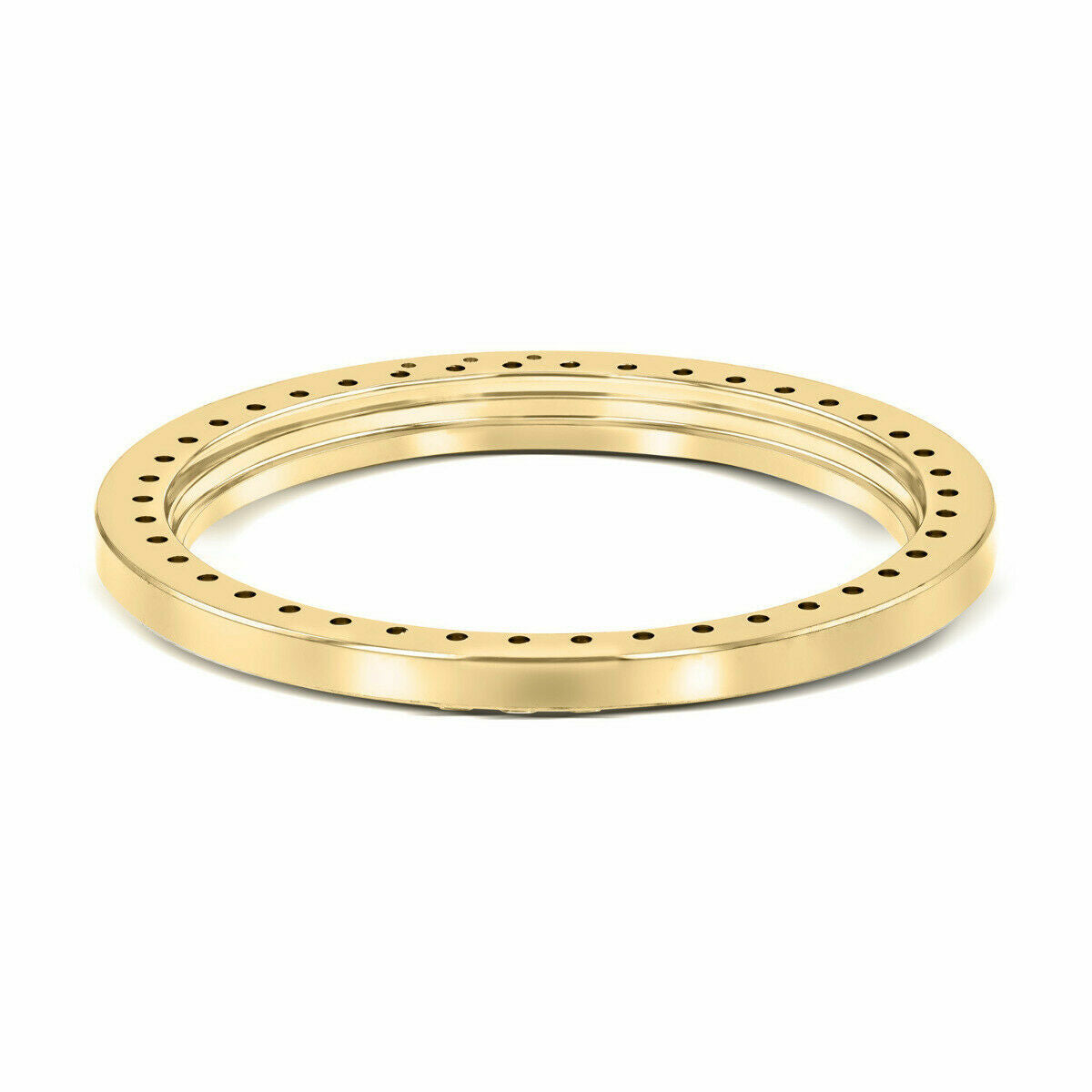 3CT BEAD SET DIAMOND BEZEL 18KY FOR ROLEX DAY DATE 2 41MM 218238, 218348, 218398