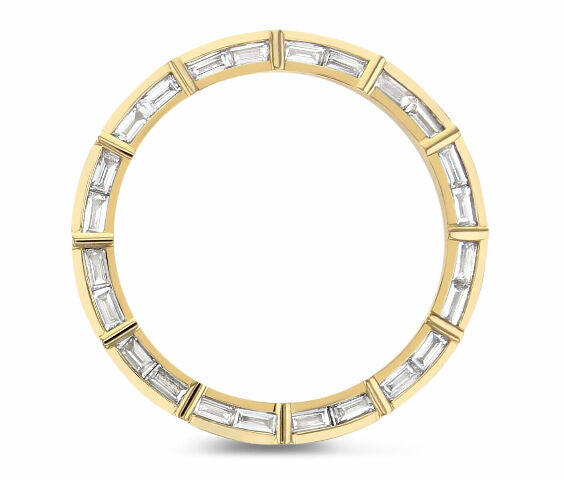 3.75CT 18KY BAGUETTE DIAMOND BEZEL FOR ROLEX DAYTONA 16523, 16518, 16528, 16568