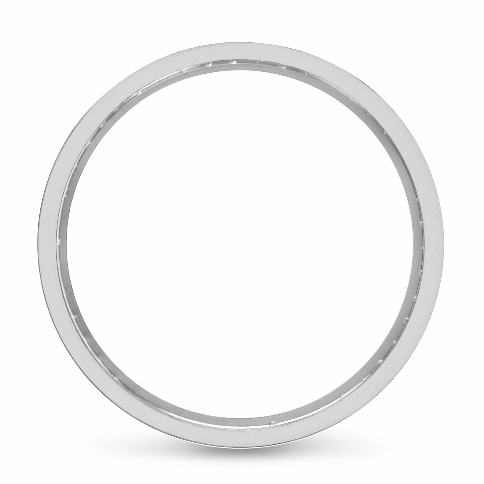 3CT SYNTHETIC RAINBOW COLORED BEZEL FOR ROLEX 41MM DATEJUST 126300, 126334 18KW