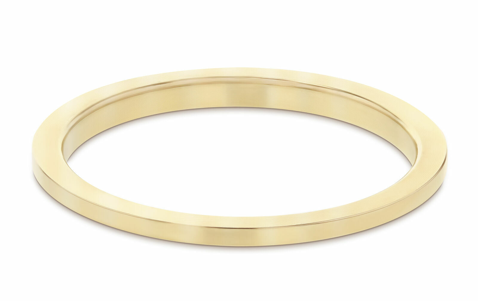 YELLOW GOLD 1CT BEAD SET DIAMOND BEZEL FOR ROLEX 31MM DATEJUST WITH 4 RUBIES