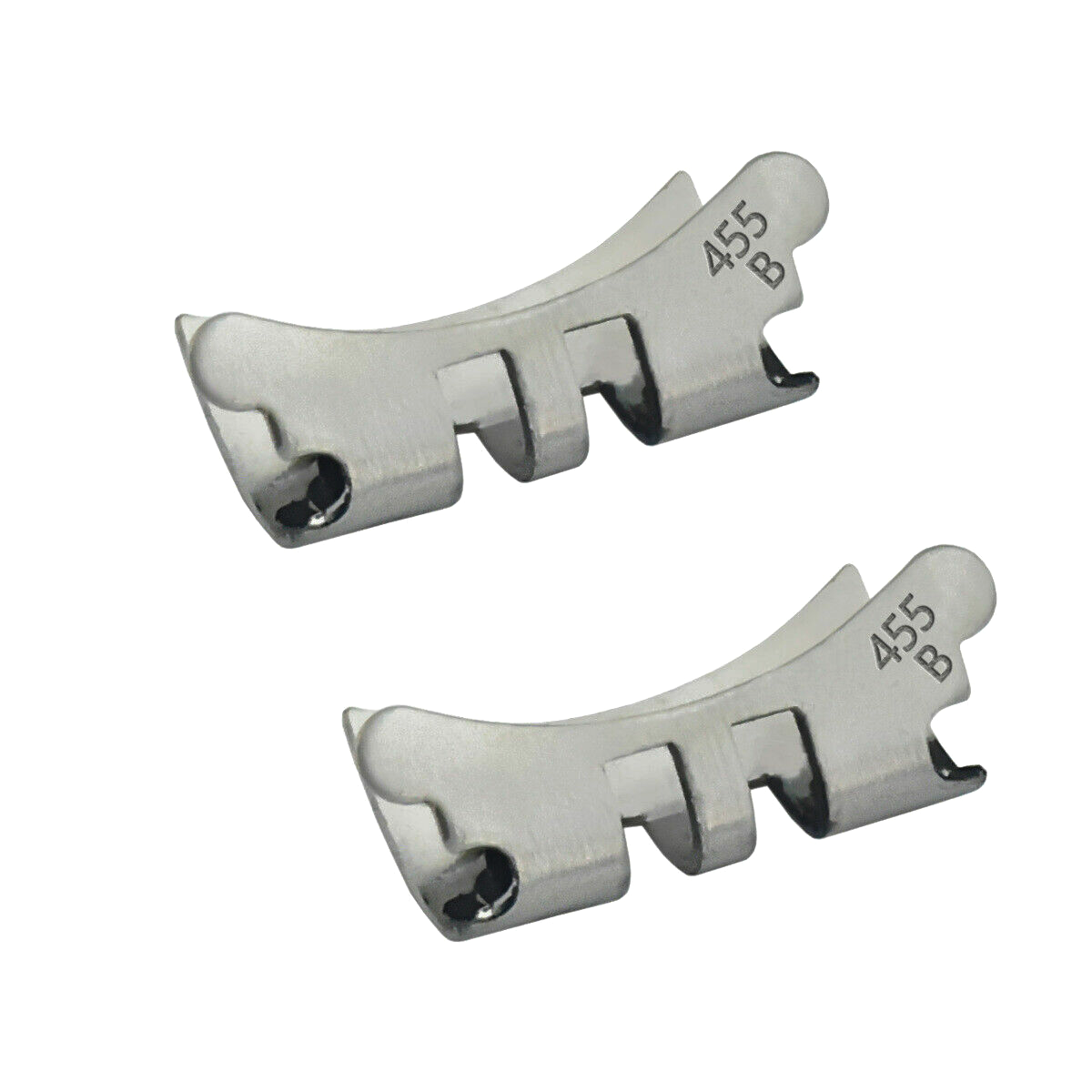 LADIES TWO TONE ENDPIECES FOR ROLEX DATEJUST 69163, 69173, 79163, 79173, 79193