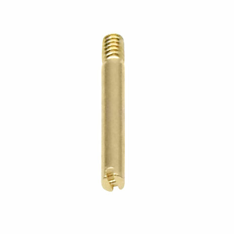 LADIES 18K YELLOW GOLD SCREW FOR ROLEX PRESIDENT 10MM LINKS OLD STYLE