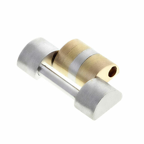 MENS 18K TRI COLOR LINK FOR ROLEX PRESIDENT TRIDOR 18239, 18349 16MM