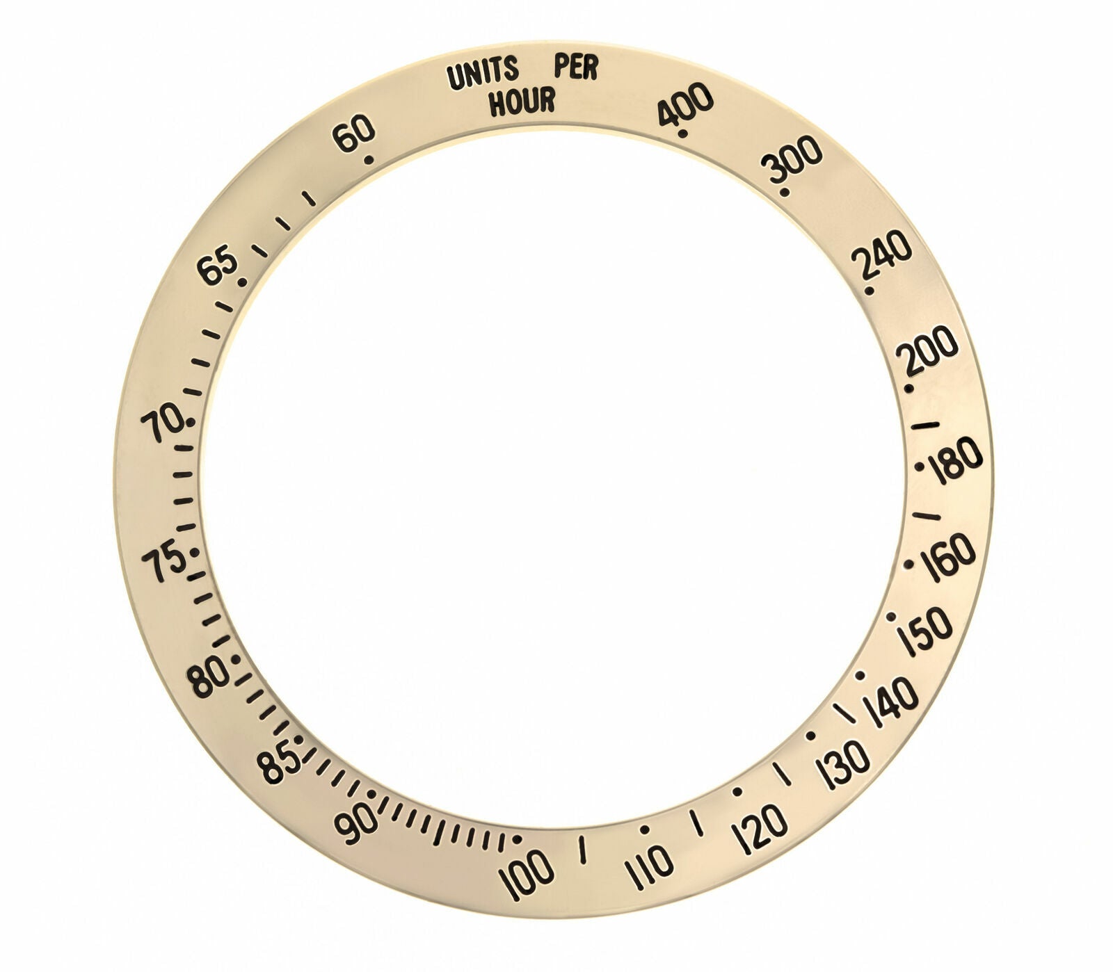 18K YELLOW GOLD BEZEL FOR ROLEX DAYTONA ZENITH MOVEMENT