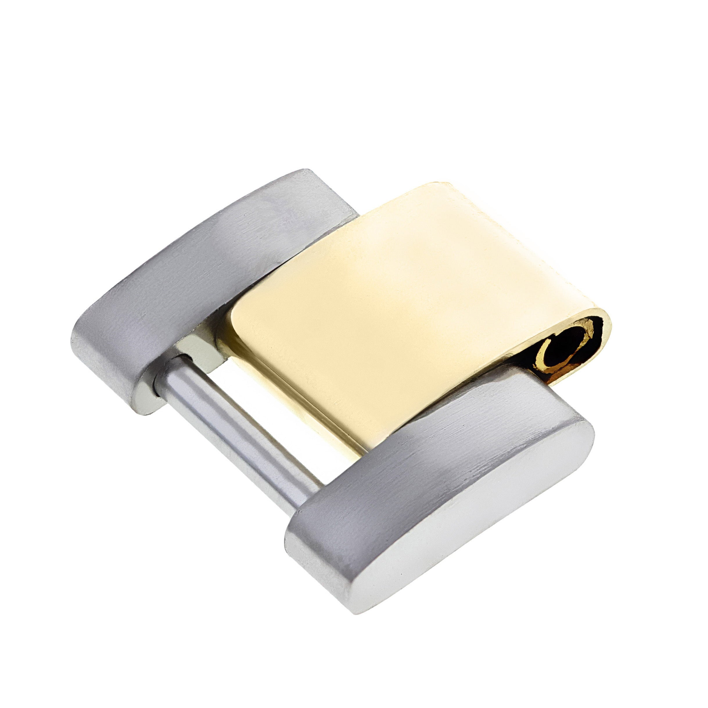 18K/SS OYSTER WATCH BAND LINK FOR ROLEX MIDSIZE 35MM YACHTMASTER  68623