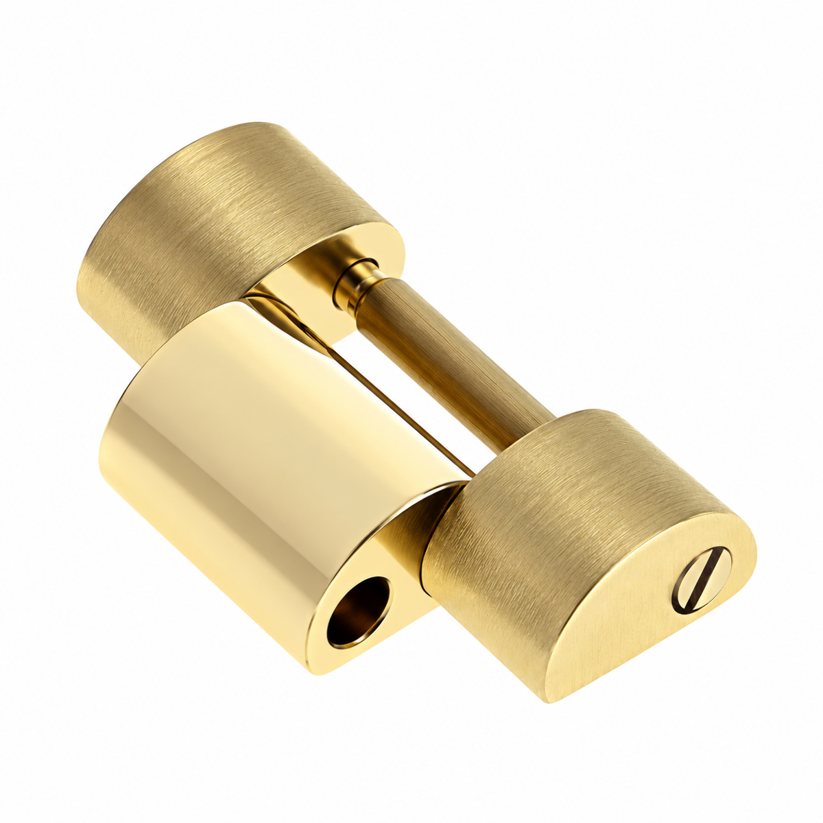 13MM MIDSIZE 18K YELLOW GOLD PRESIDENT WATCH BAND PART LINK FOR ROLEX 68158