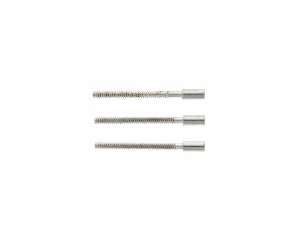 3 WATCH STEM EXTENDER INTERNAL 0.7MM EXTERNAL 0.9MM STAINLESS STEEL FOR SWISS