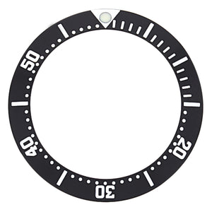 BEZEL INSERT FOR TAG HEUER 1500 SERIES PROFESSIONAL WATCH BLACK