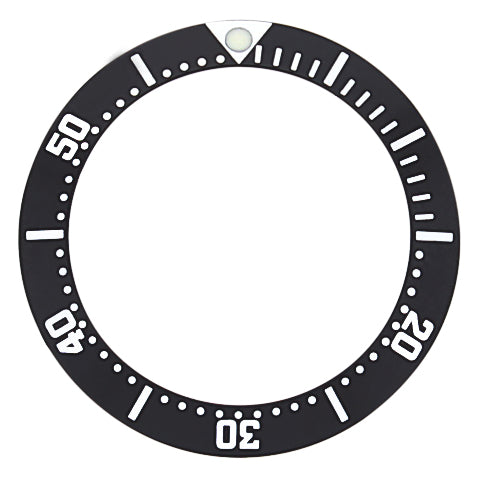 BEZEL INSERT FOR TAG HEUER 1500 SERIES PROFESSIONAL WATCH BLACK