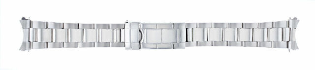 20MM OYSTER WATCH BAND FOR ROLEX SUBMARINER GMT I II 16800 16700 SHINY/CENTER FL
