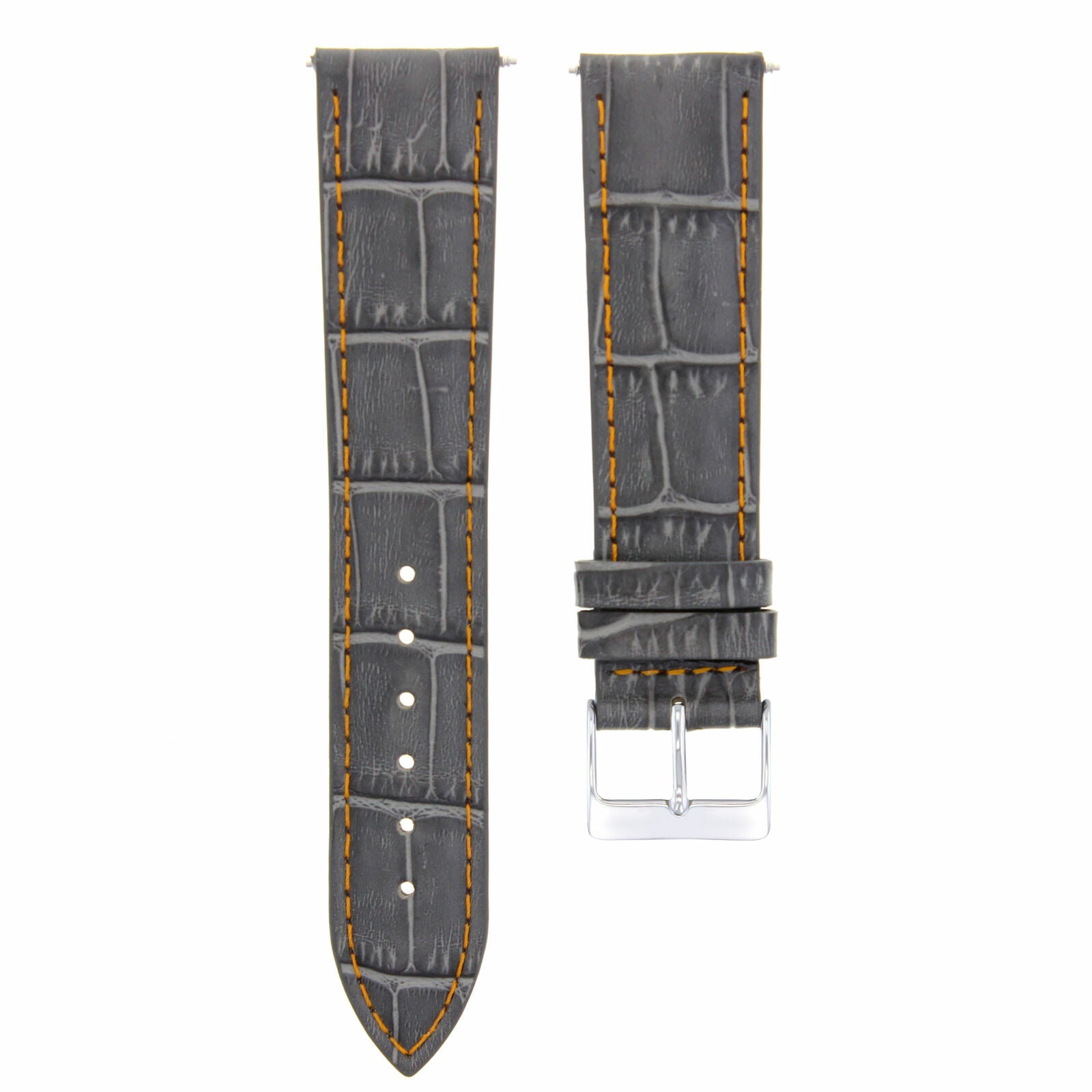 23MM LEATHER BAND STRAP CLASP FOR STAUER MEISTERZEIT WATCH