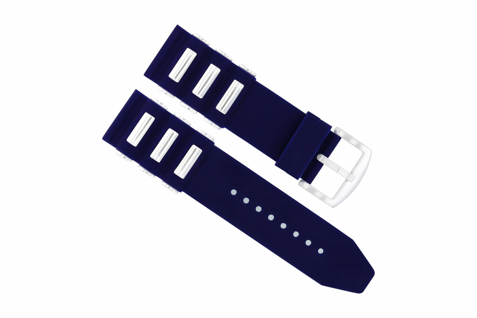 26MM SILICONE RUBBER DIVER FOR INVICTA RUSSIAN PRO DIVER WATCH BLUE