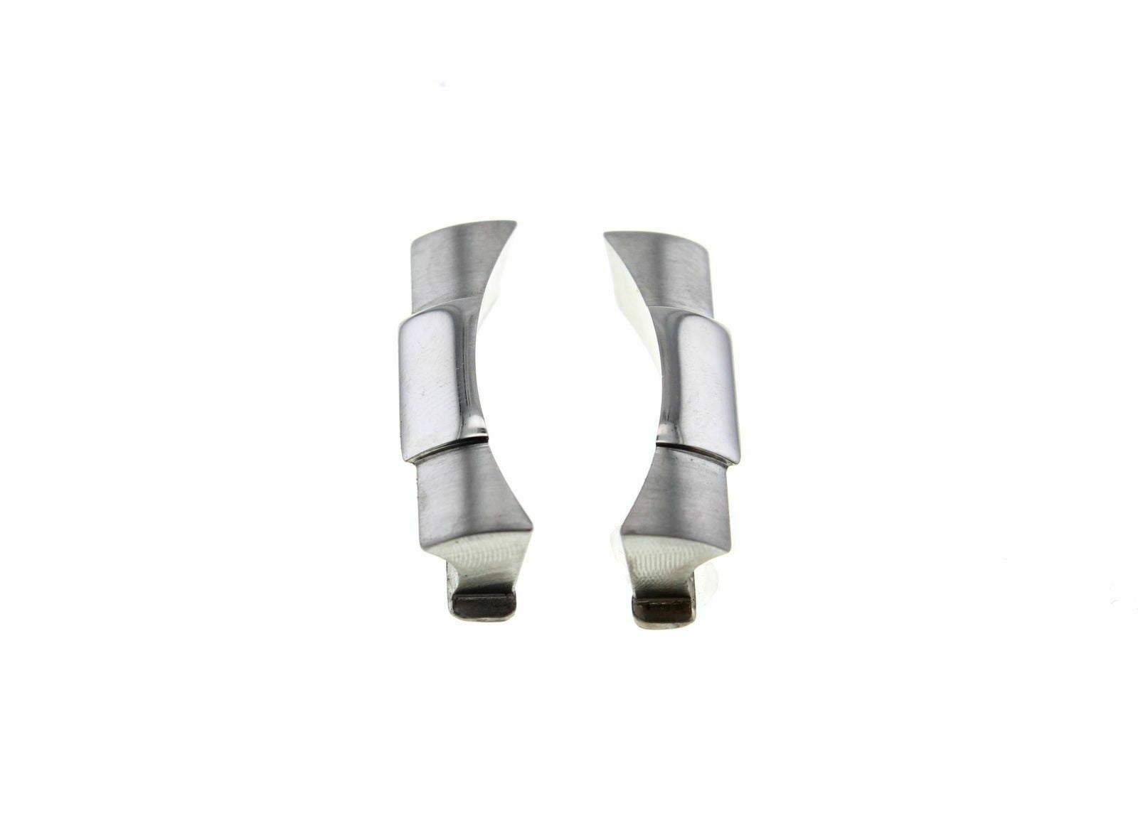 2 PC 19MM CUSTOM END LINK FOR 34MM ROLEX DATE AIRKING 1400 14000 114200 SHINY CT