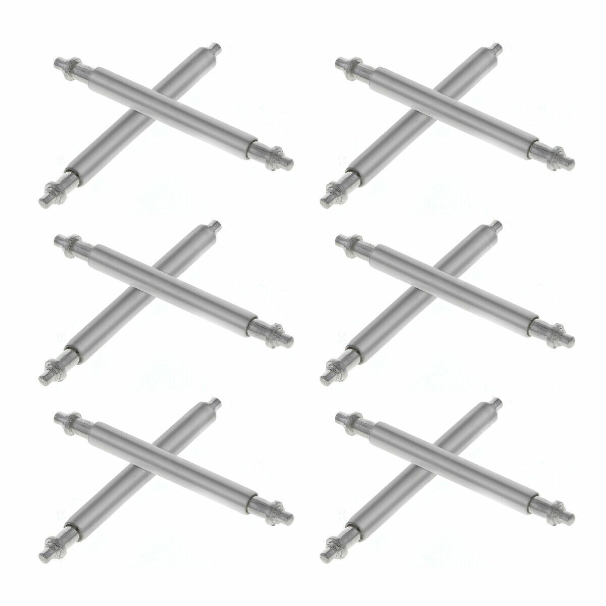 12 SPRING BARS FOR 31MM ROLEX MIDSIZE/JUNIOR 17MM 6466 6824 6630 STAINLESS STEEL