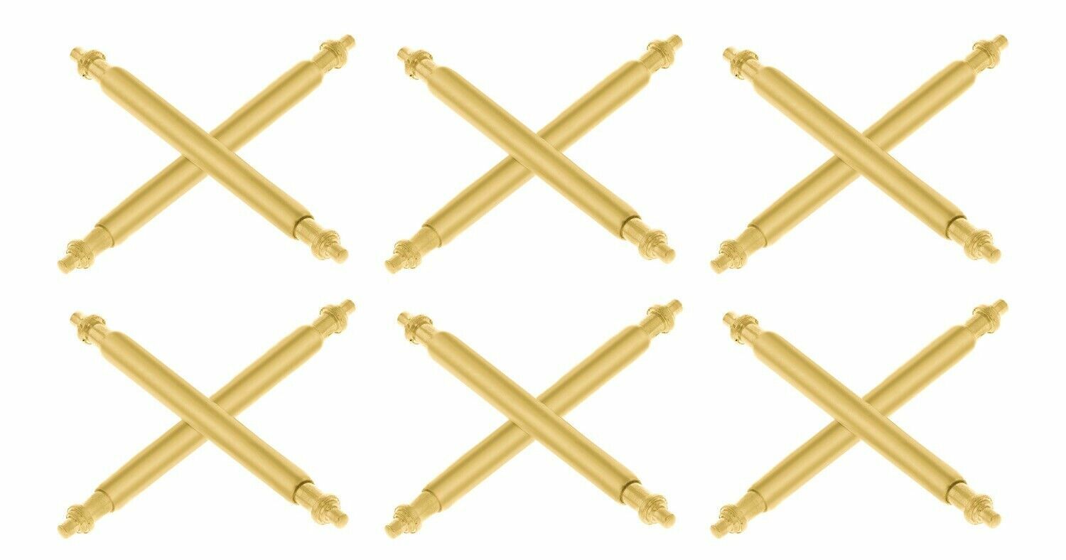 12 SPRING BAR PIN FOR ROLEX DATEJUST SUBMARINER GMT YACHTMASTER DAYTONA GOLD
