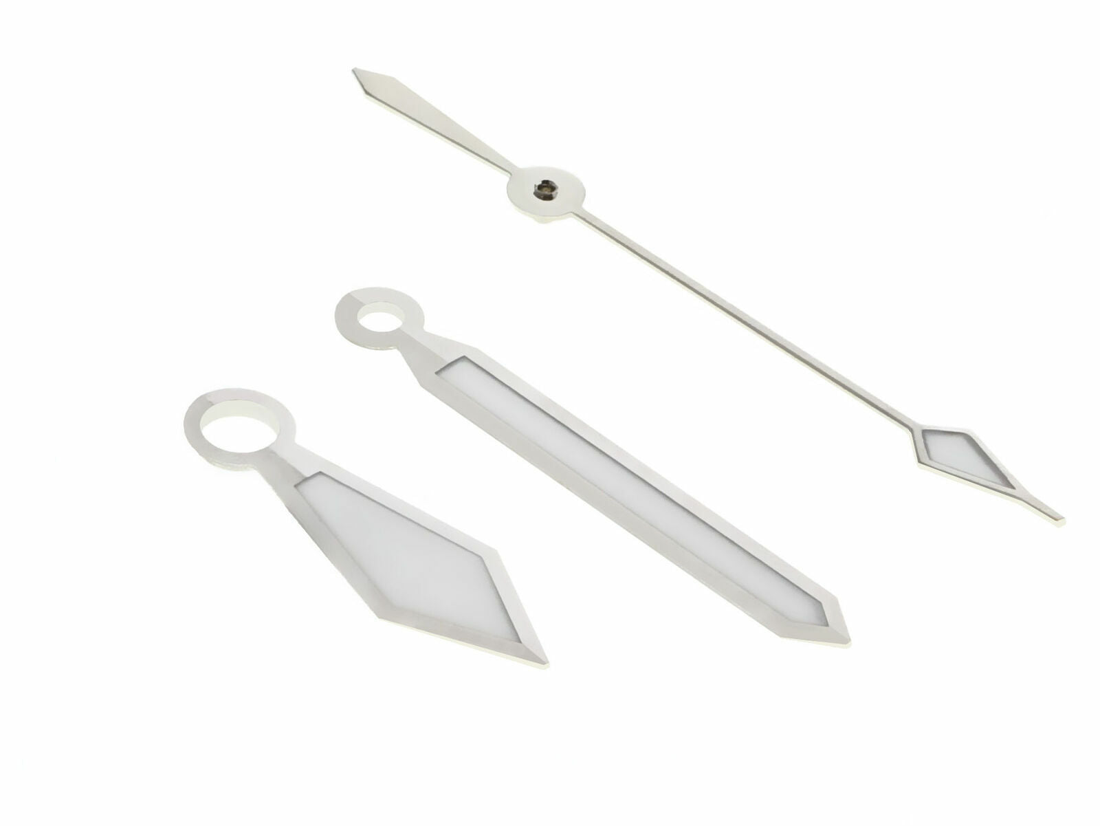 WATCH HAND SWORD FOR ROLEX MILSUB SUBMARINER 5508 5512 5513 5517 SILVER