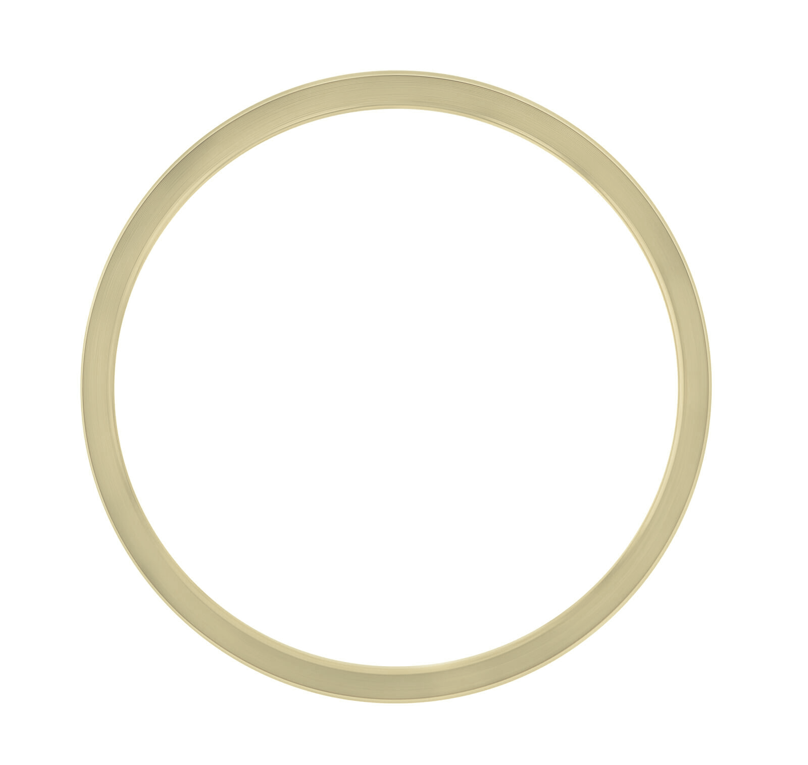 SMOOTH BEZEL FOR 36MM ROLEX DATEJUST THUNDERBIRD MODEL WATCHES GOLD PLATED