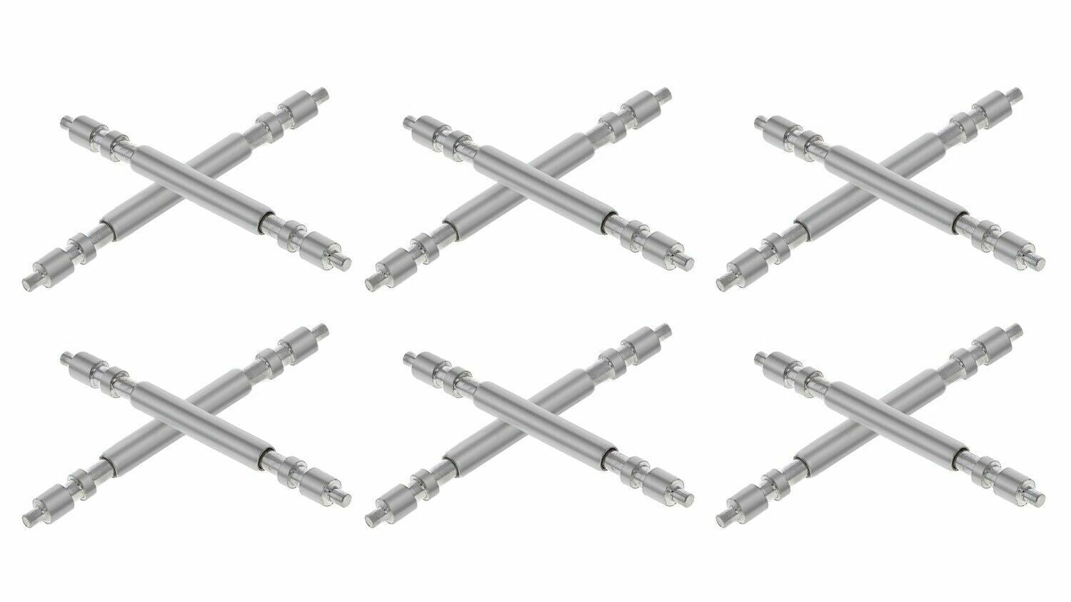 12 SPRING BAR FOR ROLEX TUDOR PRESIDENT DAYDATE 19MM FIT LEATHER STRAP BAND S/ST