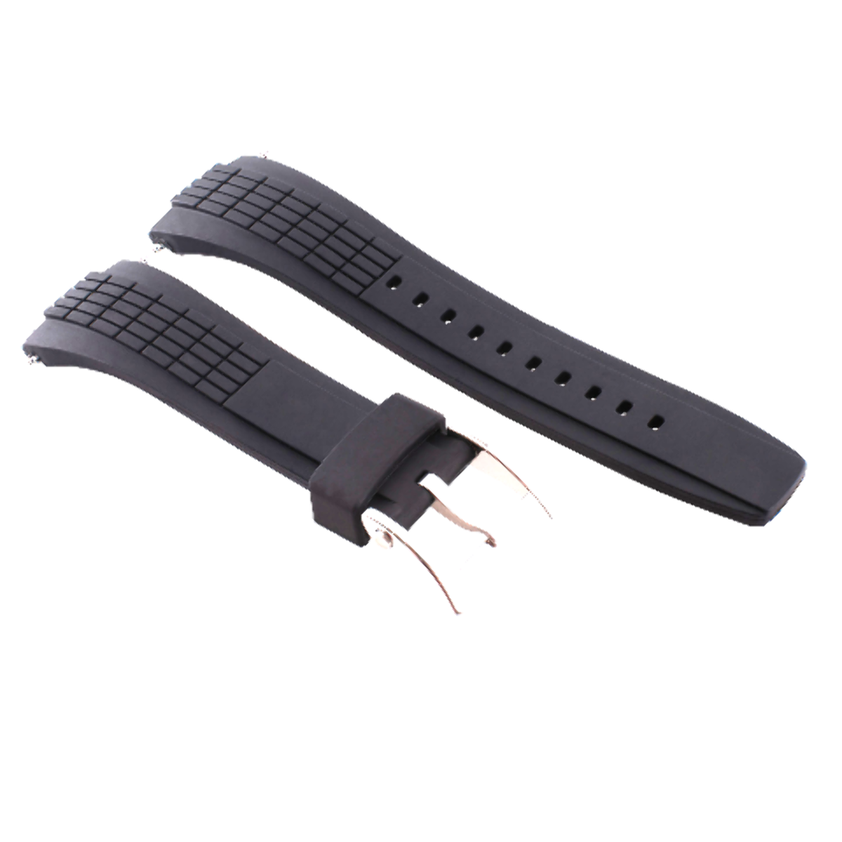 26MM RUBBER WATCH BAND STRAP FOR SEIKO VELATURA KINETIC SRH006/SPC007 YACHTING