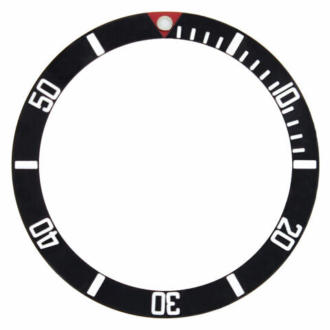 BEZEL INSERT FOR ROLEX SUBMARINER 5508 5510 5512 5513 6538 6536 ACRYLIC PEARL