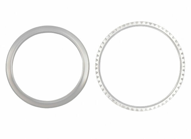 COMPLETE BEZEL FOR VINTAGE ROLEX SEADWELLER 1665 WATCH INSTALLED BLACK